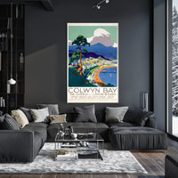 Colwyn Bay Gateway To The Welsh Poster
