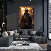 Steampunk Adventure Vintage Industrial Futuristic Sci-Fi Poster