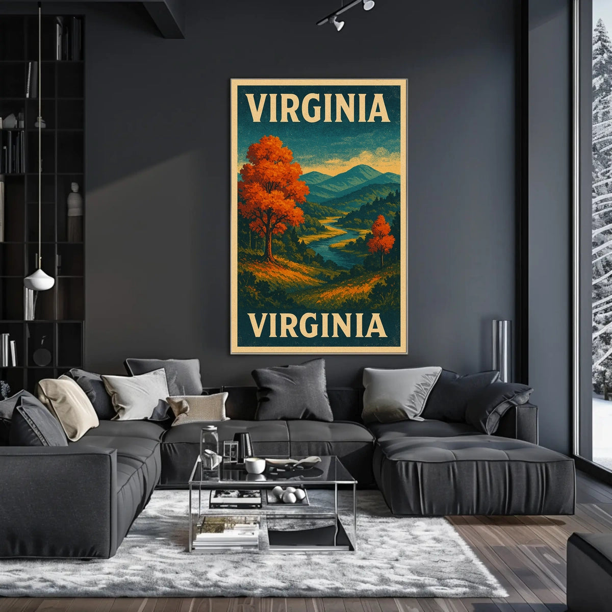 Virginia Landscape Poster