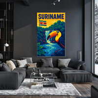 Suriname A Tropical Paradise Poster