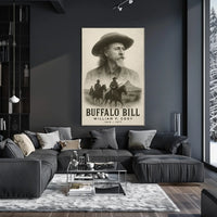 Buffalo Bill Wild West Tribute Cultural or Heritage Poster