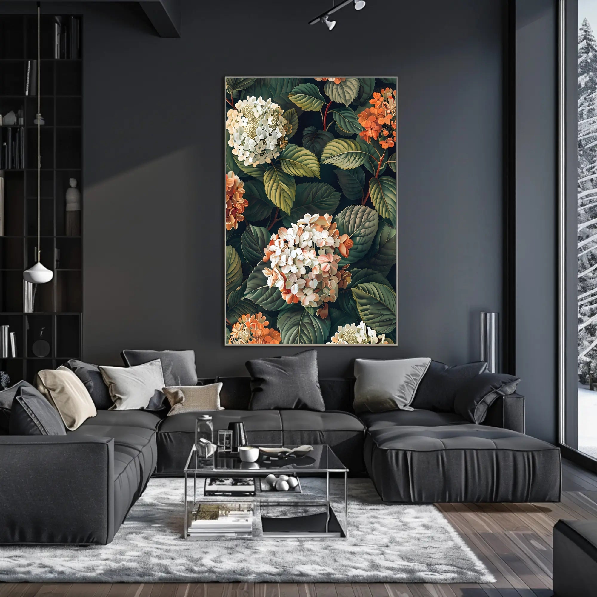Floral Elegance Wall Art Print for Decor Lovers