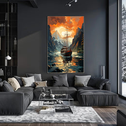 Journey Through Majestic Waters Poster PosterGoat