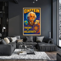 Einstein Theory Of Relativity Poster