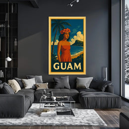 Guam Travel Poster