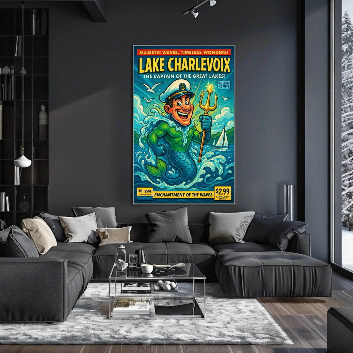 Lake Charlevoix The Captain Of The Poster