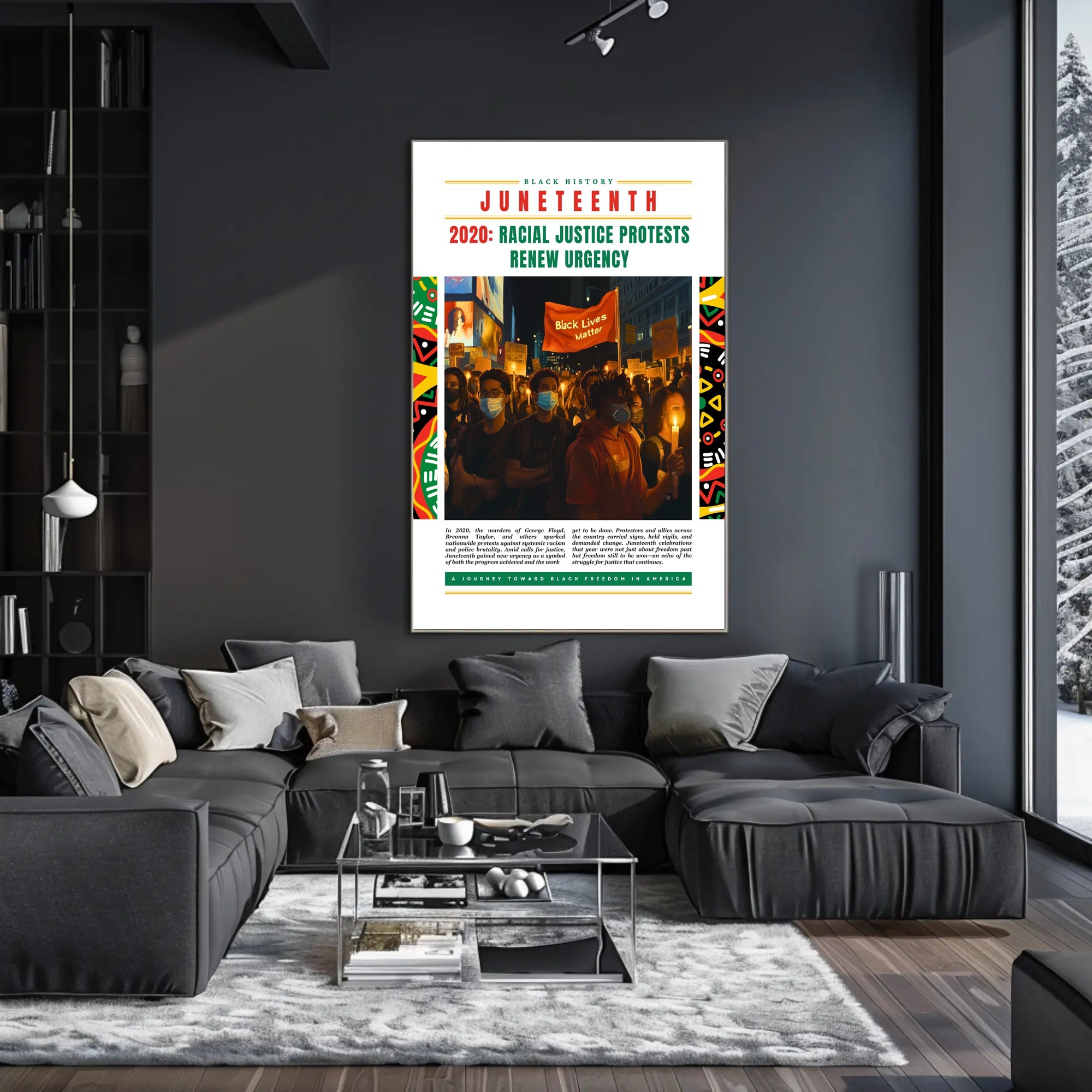Black History Movement Empowerment Cultural or Heritage Poster