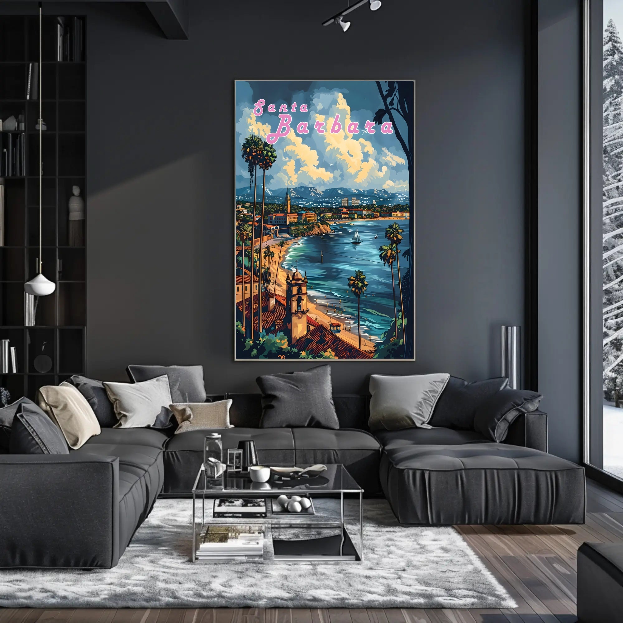 Santa Barbara Scenic Poster