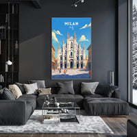 Milan Cathedral Poster