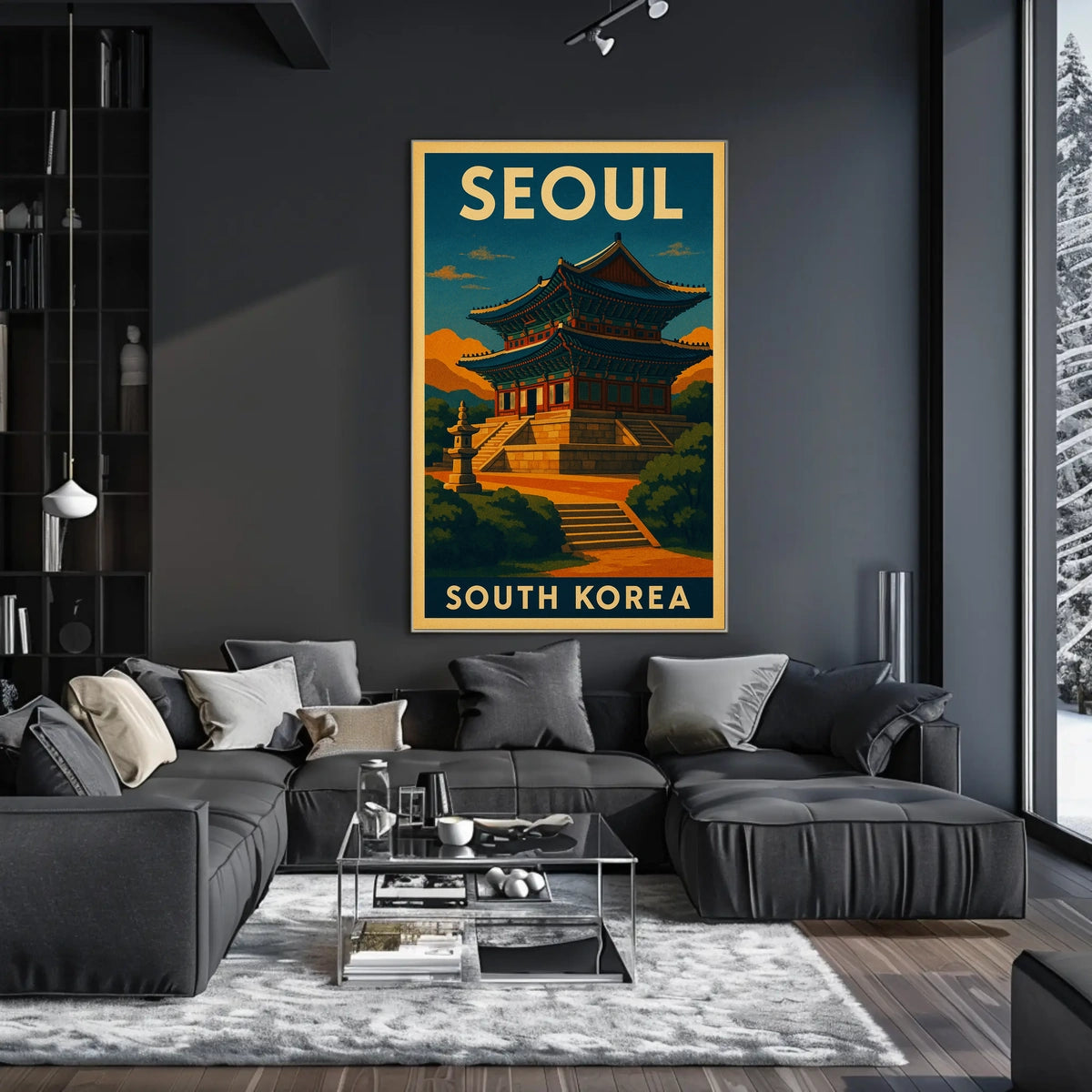 Seoul South Korea Poster