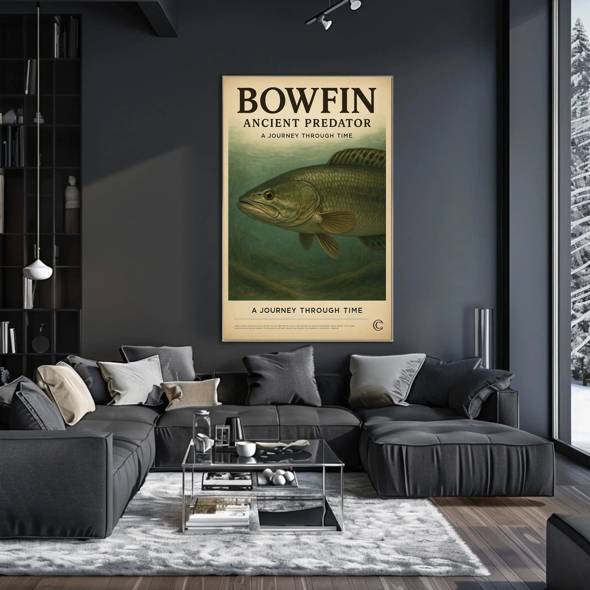 Bowfin Ancient Predator Poster