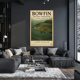 Bowfin Ancient Predator Poster