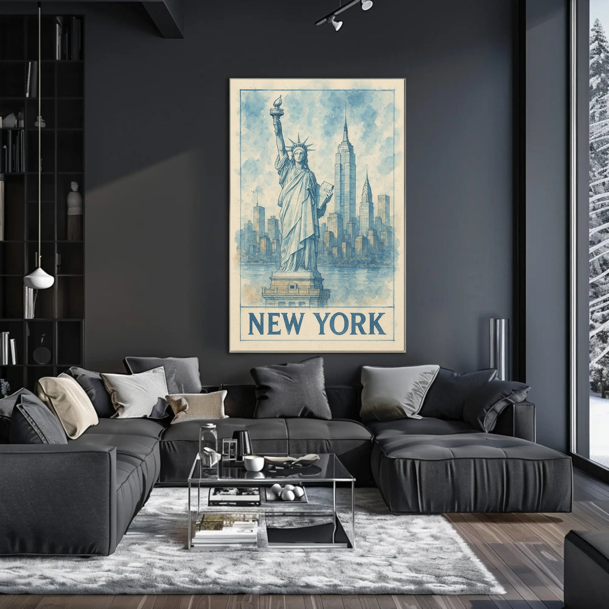 New York Skyline Poster