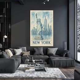 New York Skyline Poster