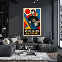 Jim Thorpe And The White House Poster