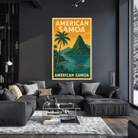 American Samoa Travel Poster