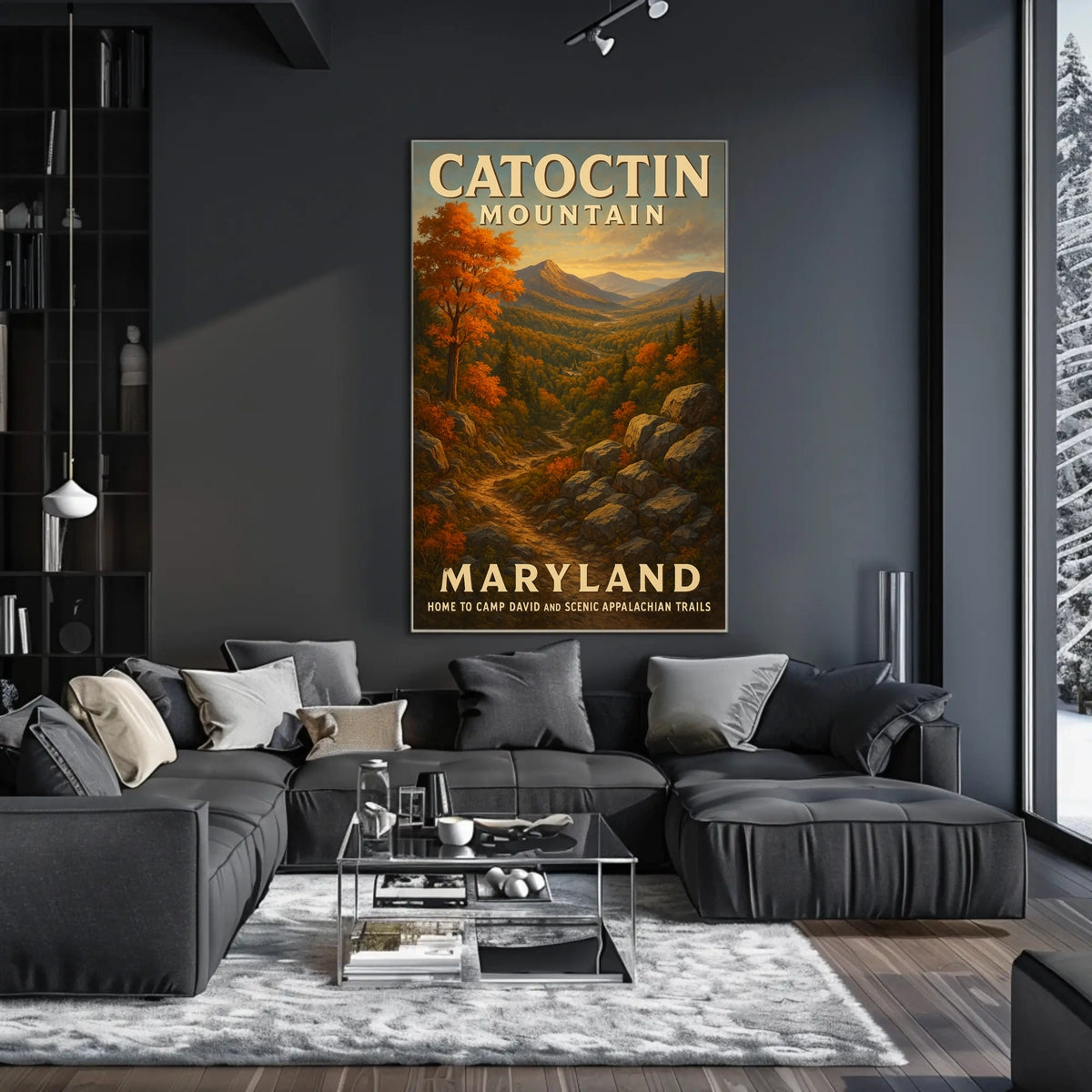 Catoctin Mountain MarylandS Scenic Poster
