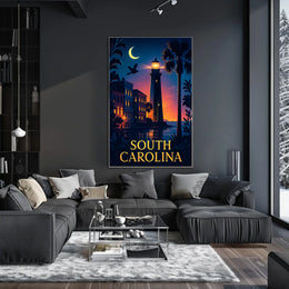 South Carolina Lighthouse Poster