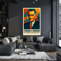 Lyndon B. Johnson 36Th President Poster