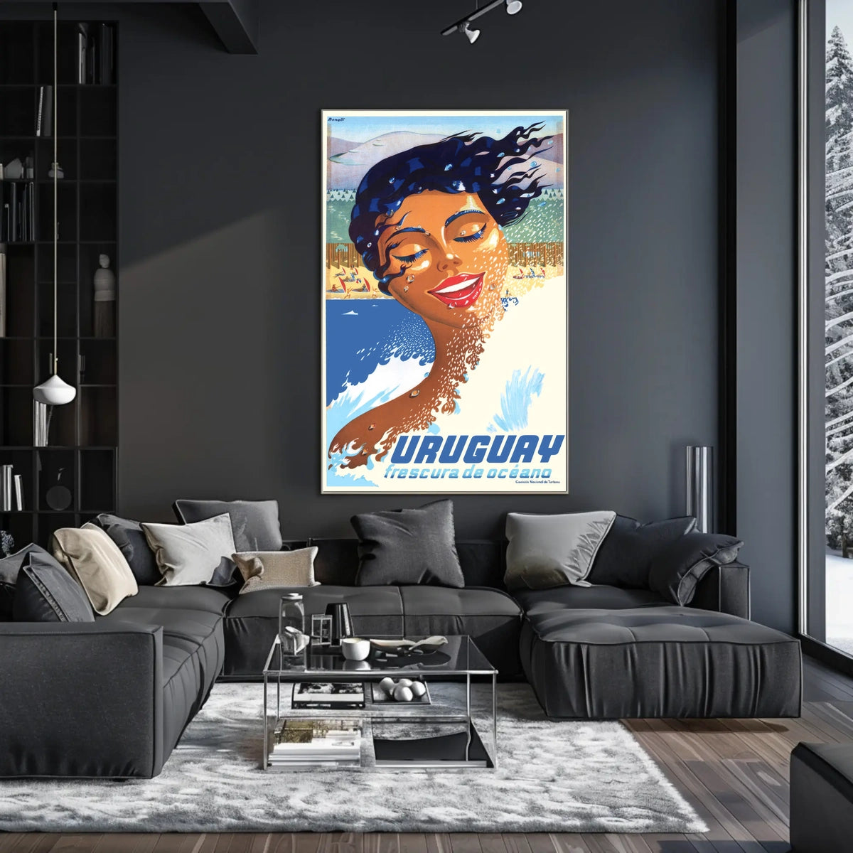 Uruguay Frescura De Océano Poster