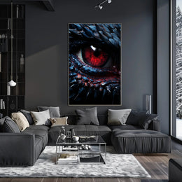 The DragonS Gaze Poster