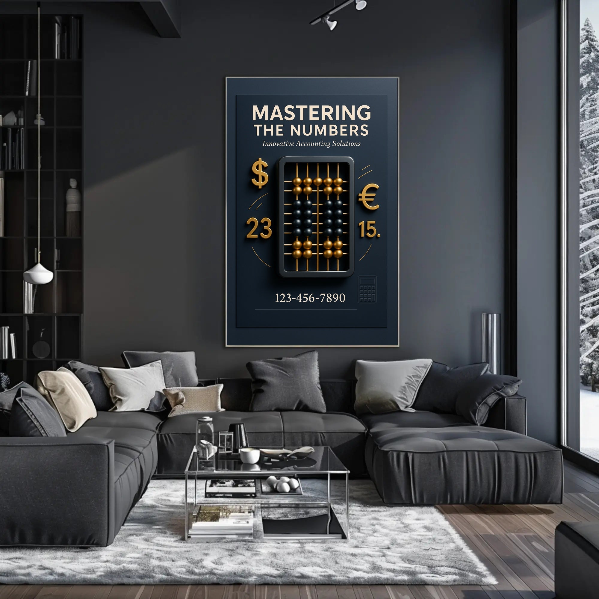 Master Finance with Innovative, Sleek Accounting Solution Poster