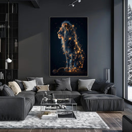 Celestial Lion Poster