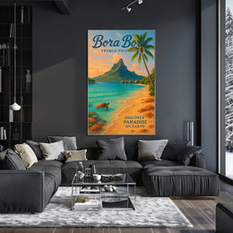 Bora Bora Discover Paradise Poster