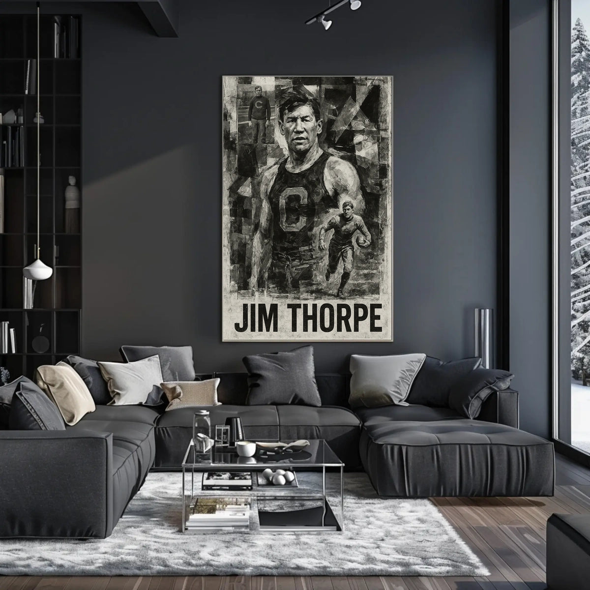 Jim Thorpe Athletic Legend Poster