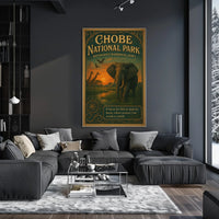 Chobe National Park Botswanas Wilderness Jewel Poster