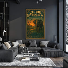 Chobe National Park Botswanas Wilderness Jewel Poster