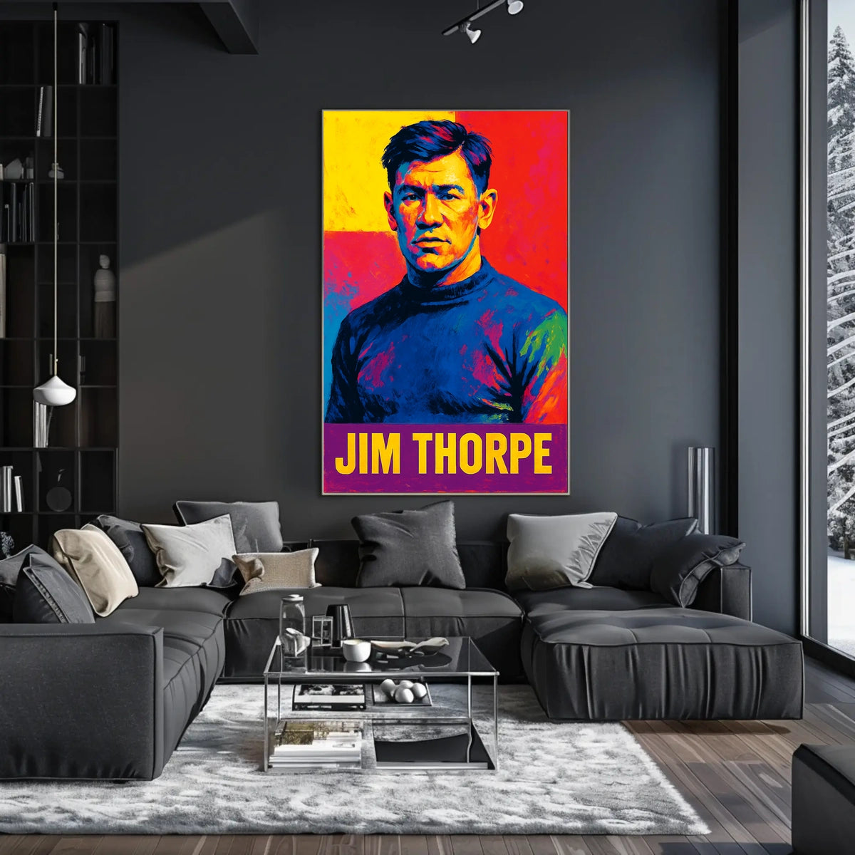 Jim Thorpe Tribute Poster