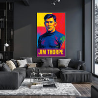 Jim Thorpe Tribute Poster