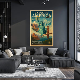 Explore America Poster