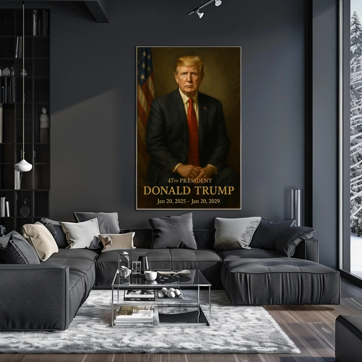 Donald Trump A Moment of Presidential Resolve Poster