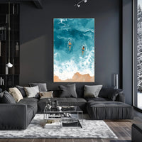 Ocean Serenity Poster Coastal Wall Art Print