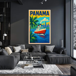 Panama Travel Poster