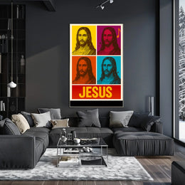 Jesus Pop Art Poster