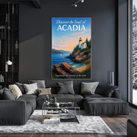 Discover the Soul of Acadia Poster