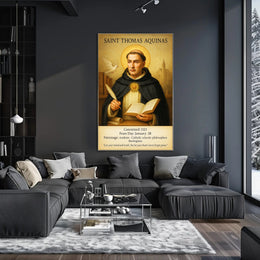 Saint Thomas Aquinas Poster PosterGoat