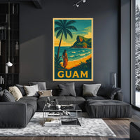 Guam Tropical Paradise Poster