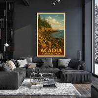 Acadia National Park Poster