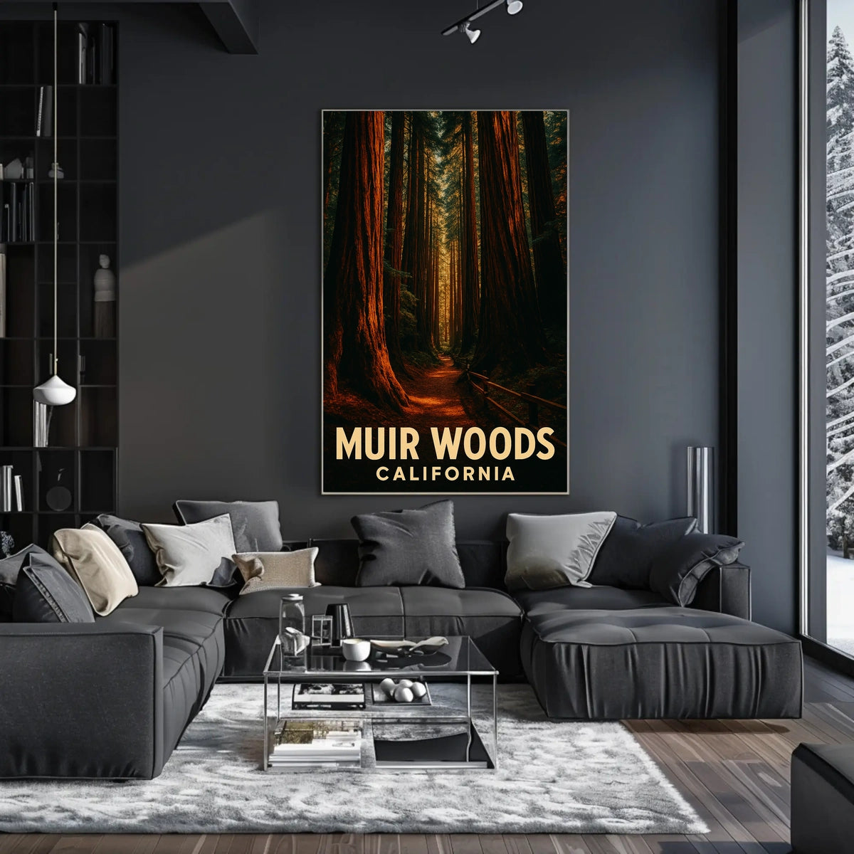 Muir Woods California Poster