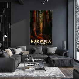 Muir Woods California Poster