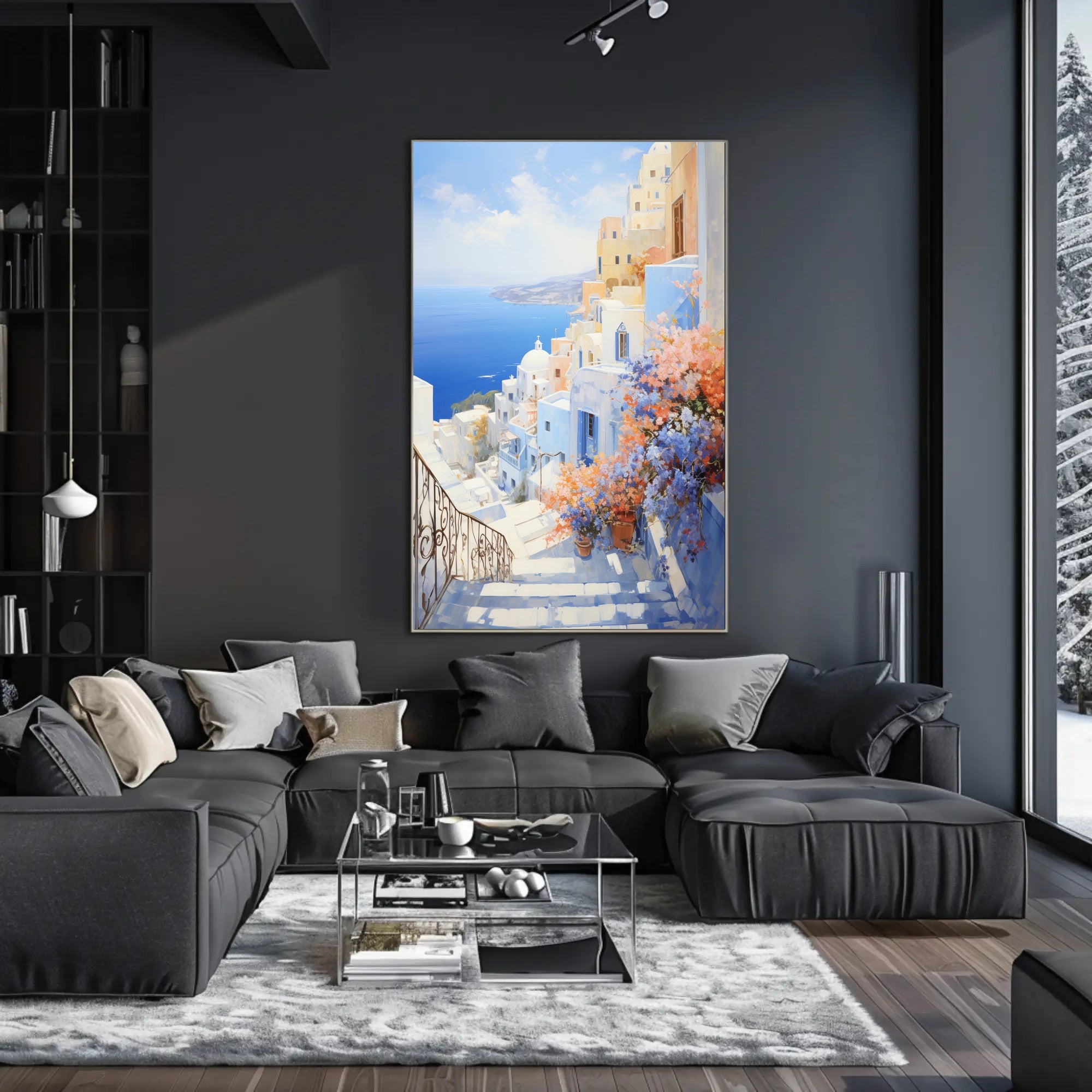 Mediterranean Dreamscape Poster