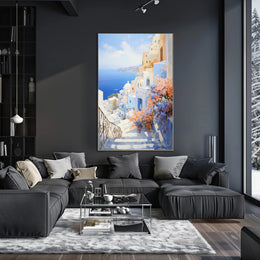 Mediterranean Dreamscape Poster