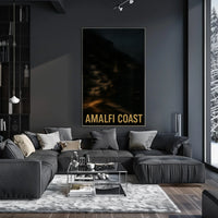 Amalfi Coast Poster Wall Art For Seaside Decor Collection