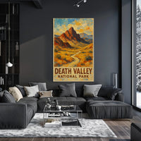 Death Valley National Park Desert Adventure Poster