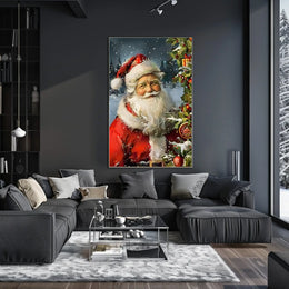 Santa Claus in a Winter Wonderland Poster