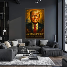 Donald Trump 45Th President Poster